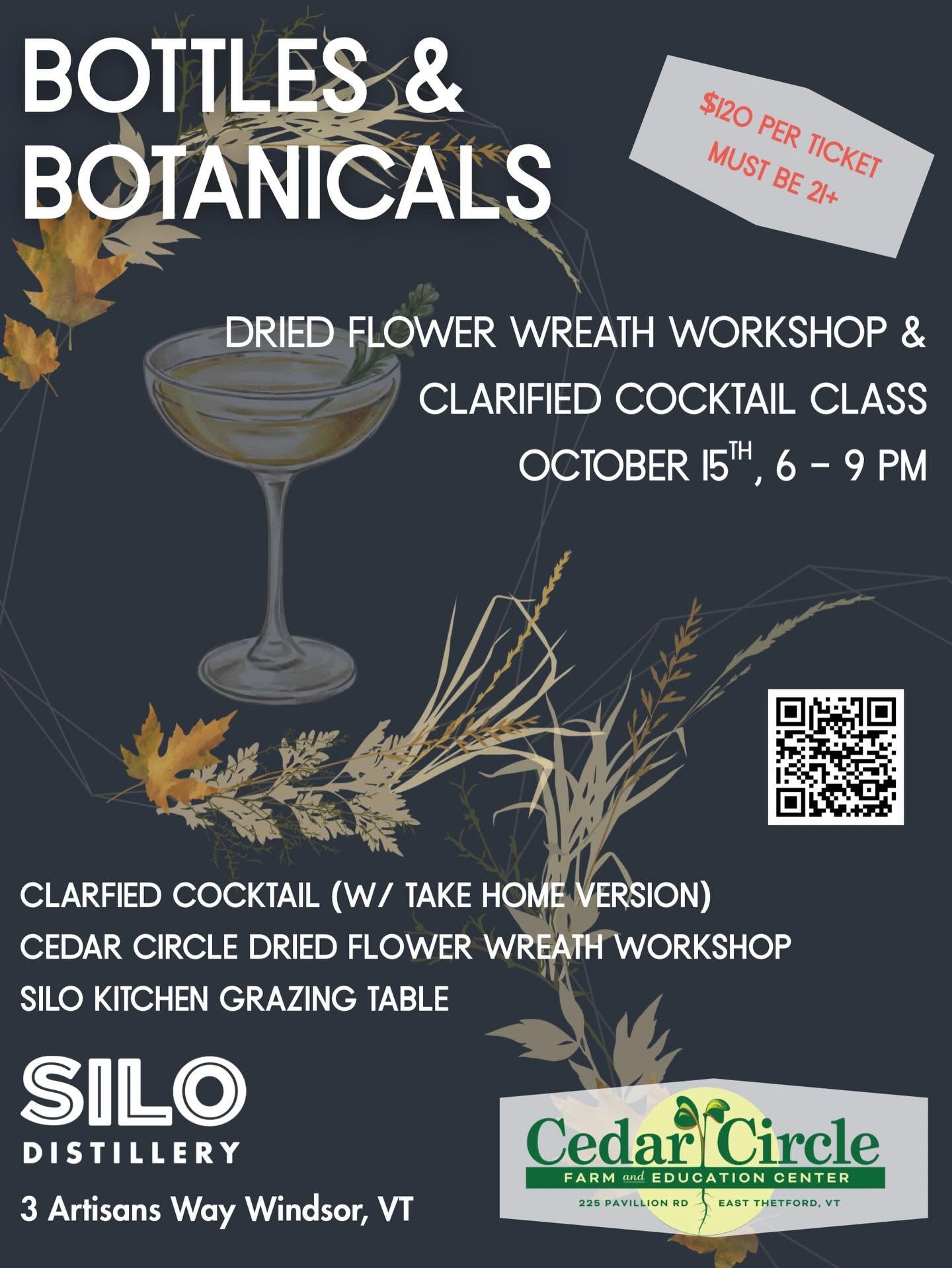 Bottles & Botanicals: Autumn Wreaths